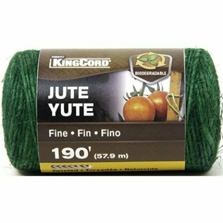 MIBRO GROUP 301511BGV1 JUTE TWINE FINE X 190 FT GREEN 301511